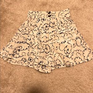 Chanel Vintage Cream Cloud Shorts SS 1993 Collection